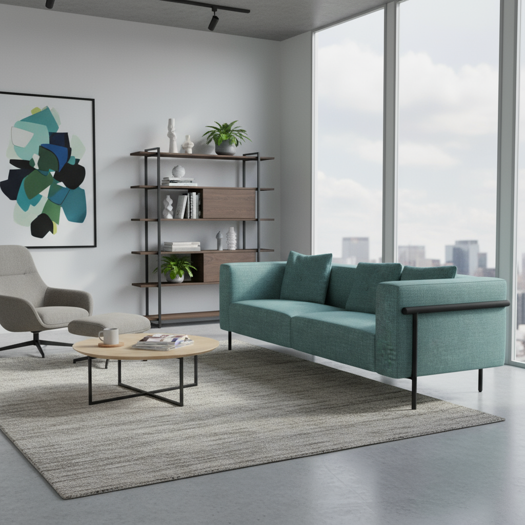 Aqua Three Seater Sofa