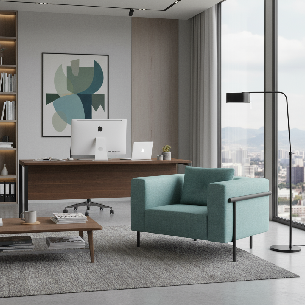 Aqua Single Seater Sofa