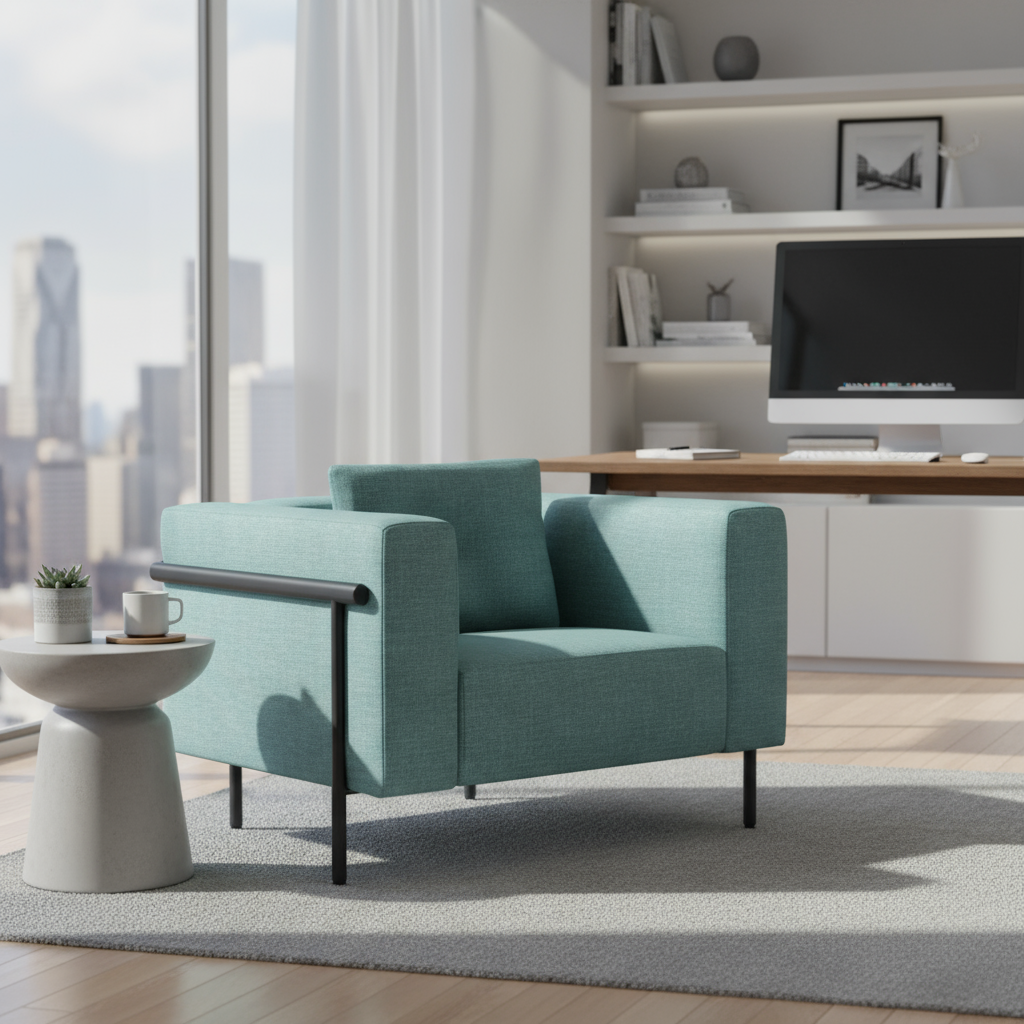 Aqua Single Seater Sofa